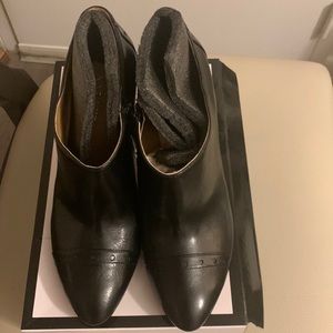 Nine West, Size 10, Black Leather